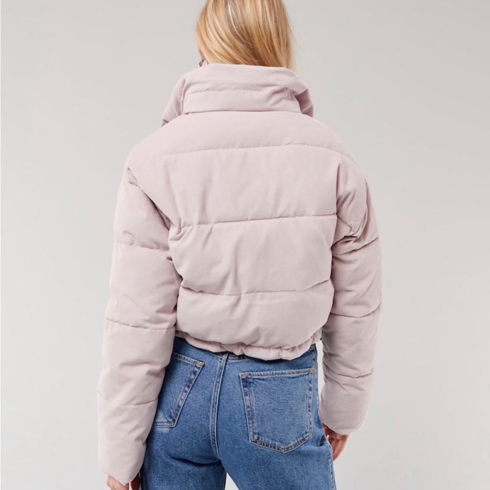 Woman Jacket /Corduroy mock neck,Puffer - Picture 3 of 3